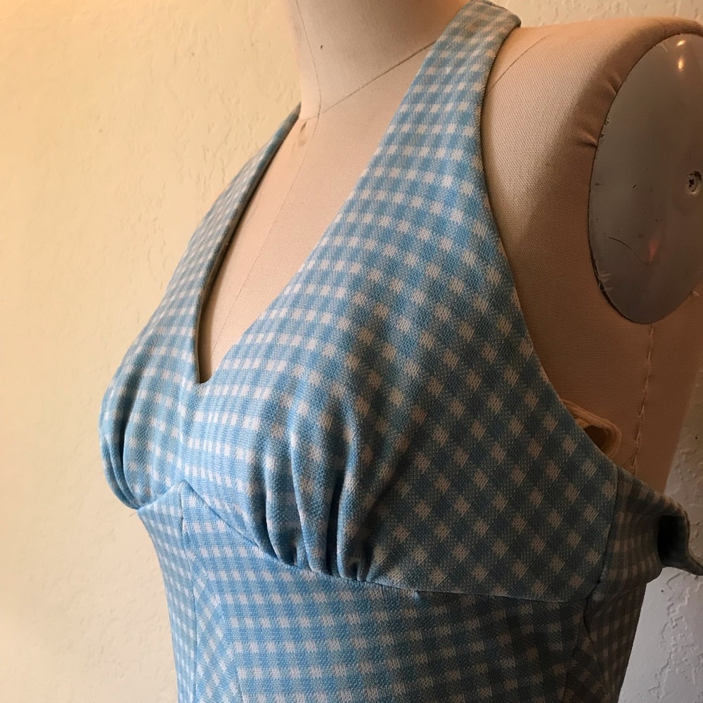 Vintage Gingham Maxi - Picture 3 of 8